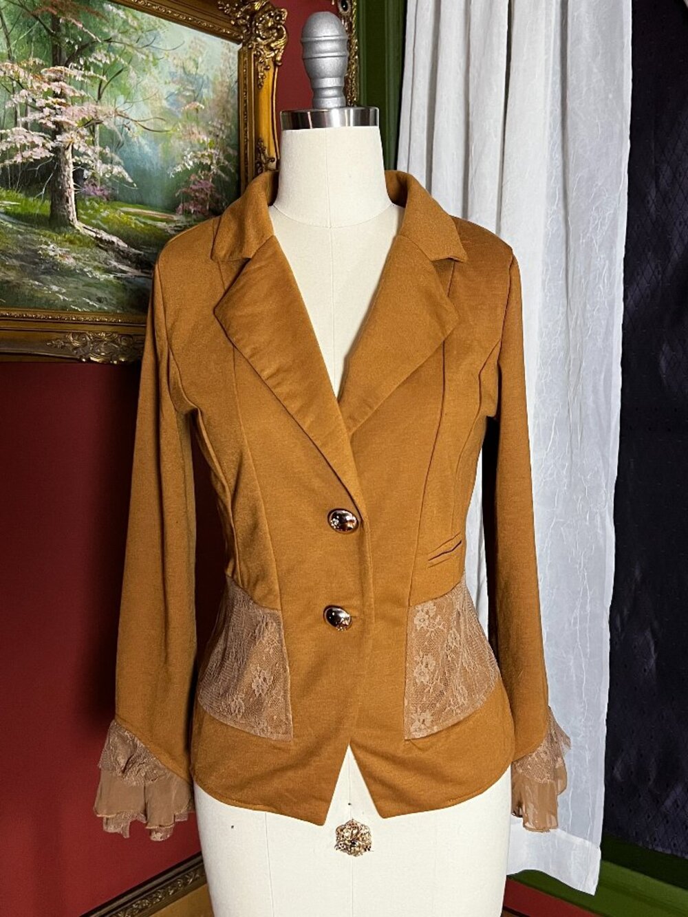 Cotton Victorian Blazer